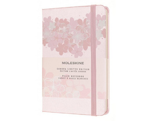 Блокнот Moleskine Le Sakura Pocket A6 96 листов розовый без линовки на сшивке (90x140 мм)